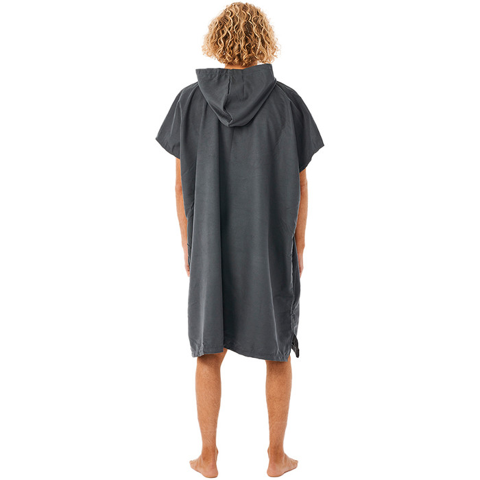 2024 Rip Curl Hommes Surf Series Robe De Rechange / Poncho 007mto - Noir